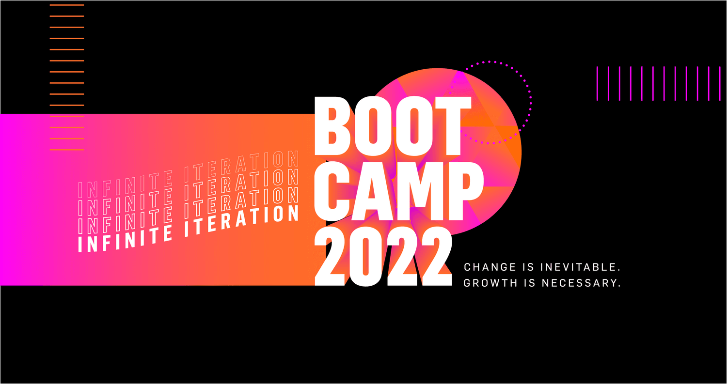 Boot Camp 2022. Change is inevitable. Growth is necessary.